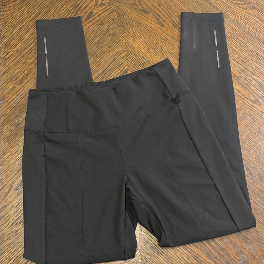 ZELLA WINTER YOGA/MOTO LEGGING SMALL Full Length Leggings w/ Back Pockets